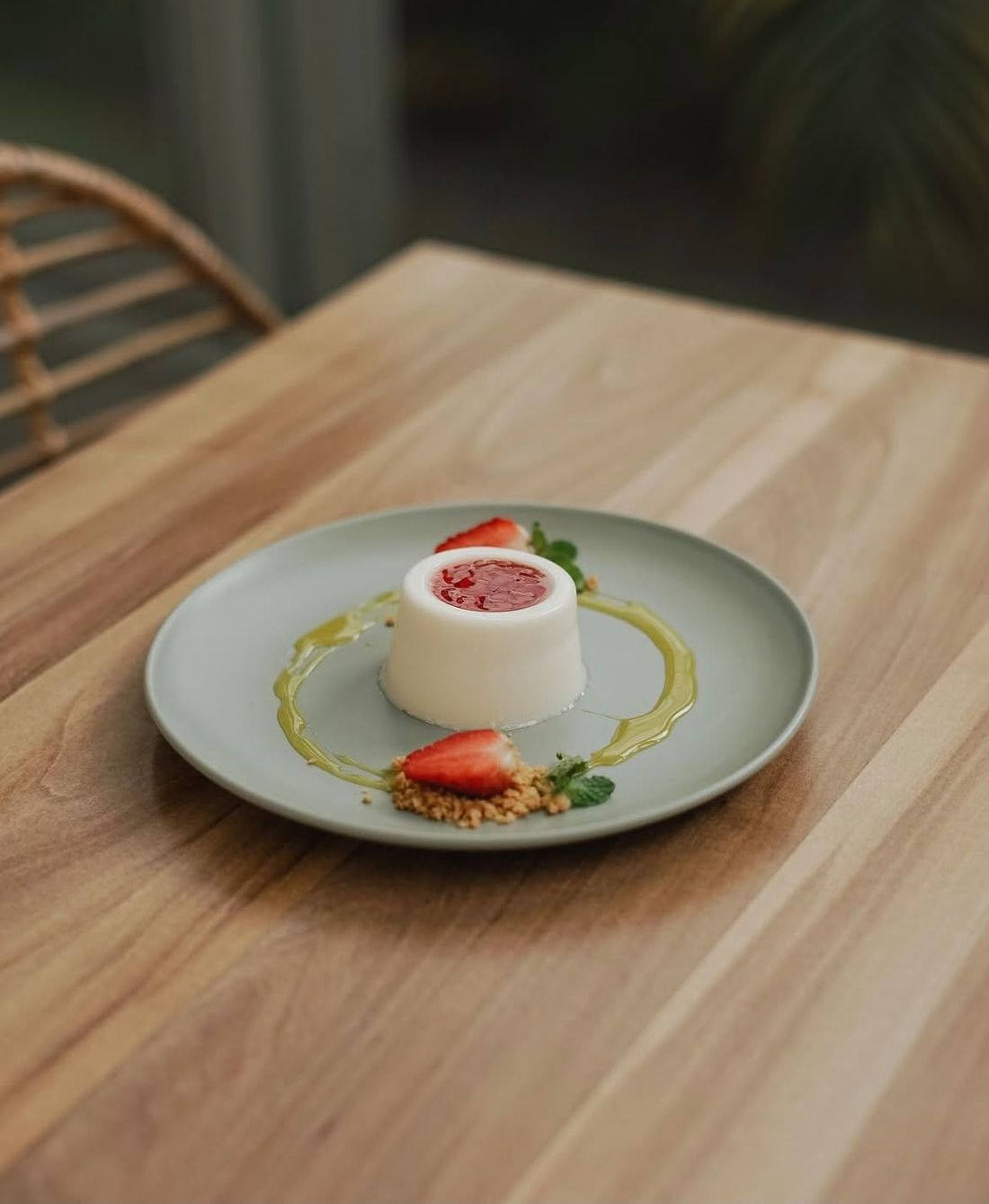 Strawberry Panna Cotta